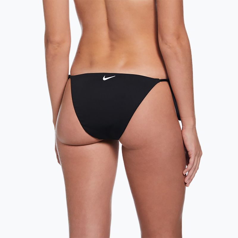 Nike Essential Tie String Bikini Badeanzug Bottom schwarz 3