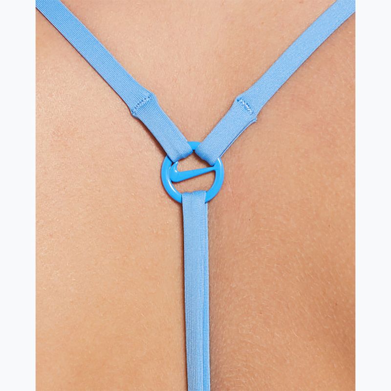 Einteiliger Damen-Badeanzug Nike Swoosh Link Y-Back university blue 5