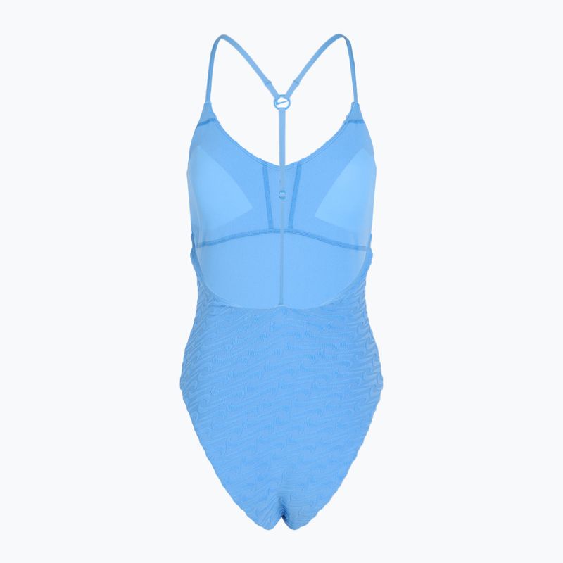 Einteiliger Damen-Badeanzug Nike Swoosh Link Y-Back university blue 2