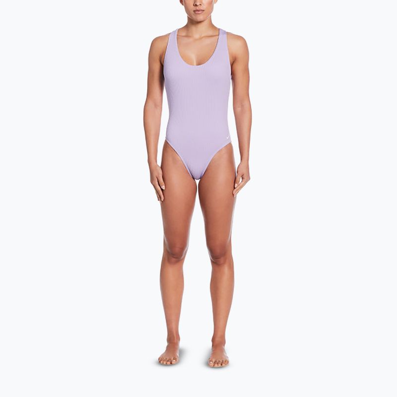 Nike Elevated Essential Crossback Hortensien Damen-Badeanzug 2