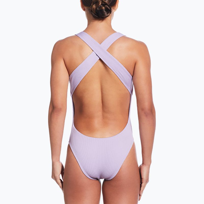 Nike Elevated Essential Crossback Hortensien Damen-Badeanzug 3