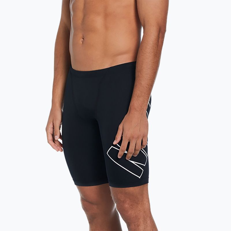 Herren Nike Hydrastrong Swim Jammer schwarz 5