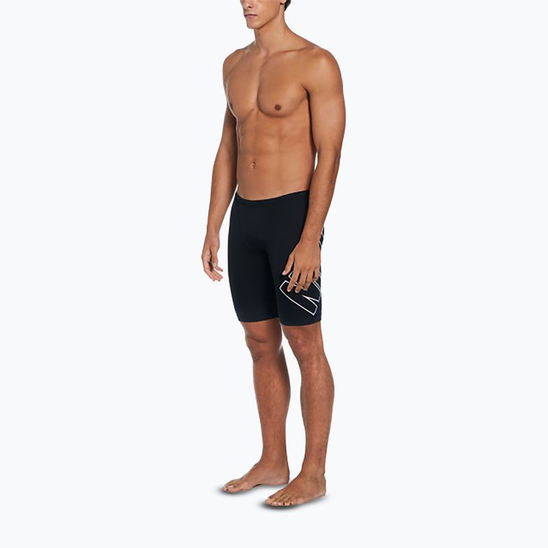 Herren Nike Hydrastrong Swim Jammer schwarz 6