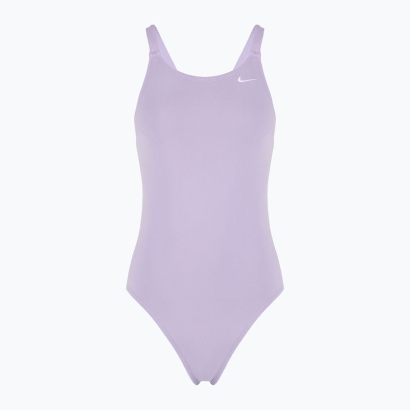 Einteiliger Damen-Badeanzug Nike Hydrastrong Solid Fastback hydrangeas
