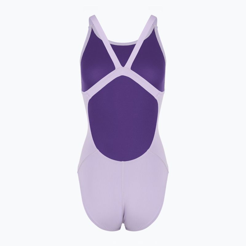 Einteiliger Damen-Badeanzug Nike Hydrastrong Solid Fastback hydrangeas 2
