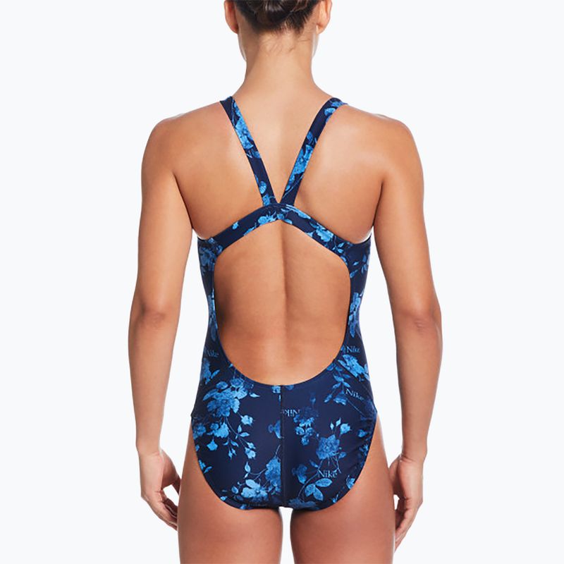 Nike Hydrastrong Fastback einteiliger Badeanzug für Frauen midnight navy 3