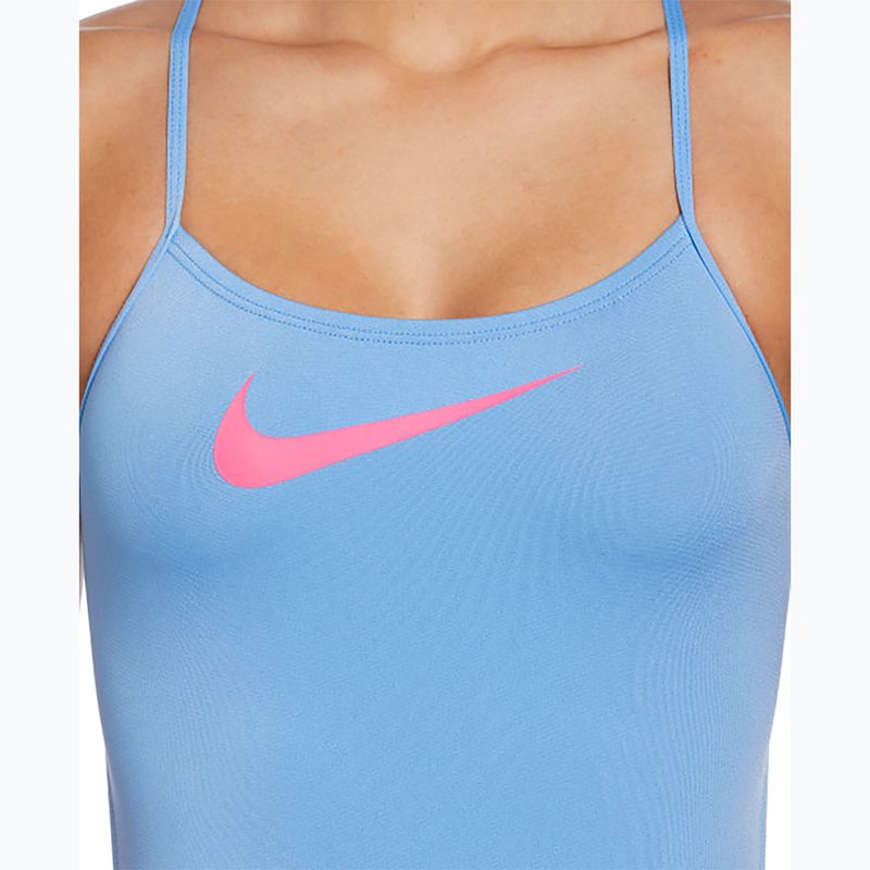 Einteiliger Damen-Badeanzug Nike Hydrastrong Adjustable Crossback university blue 4