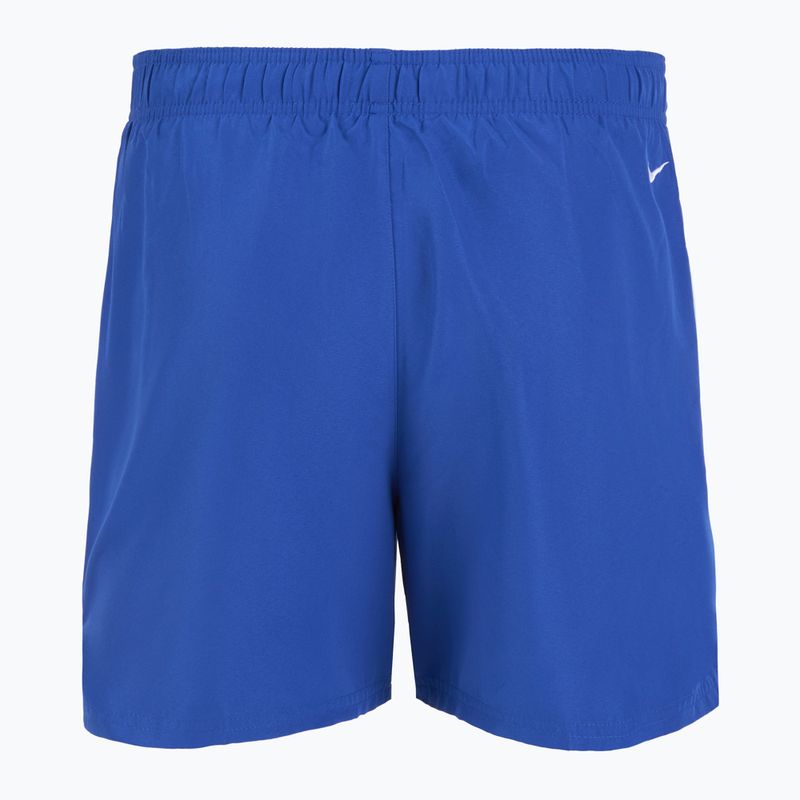 Herren Nike Logo Solid 5" Volley Spiel Royal Badeshorts 2