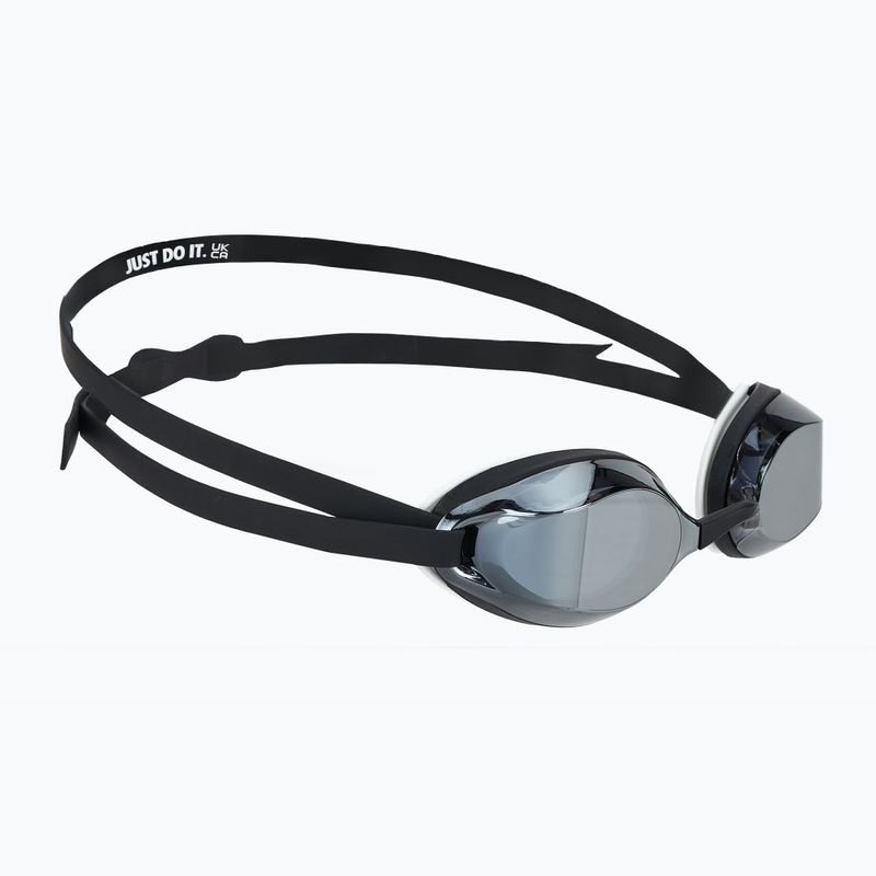 Nike Legacy Comfort Verspiegelte Schwimmbrille dk smoke grey