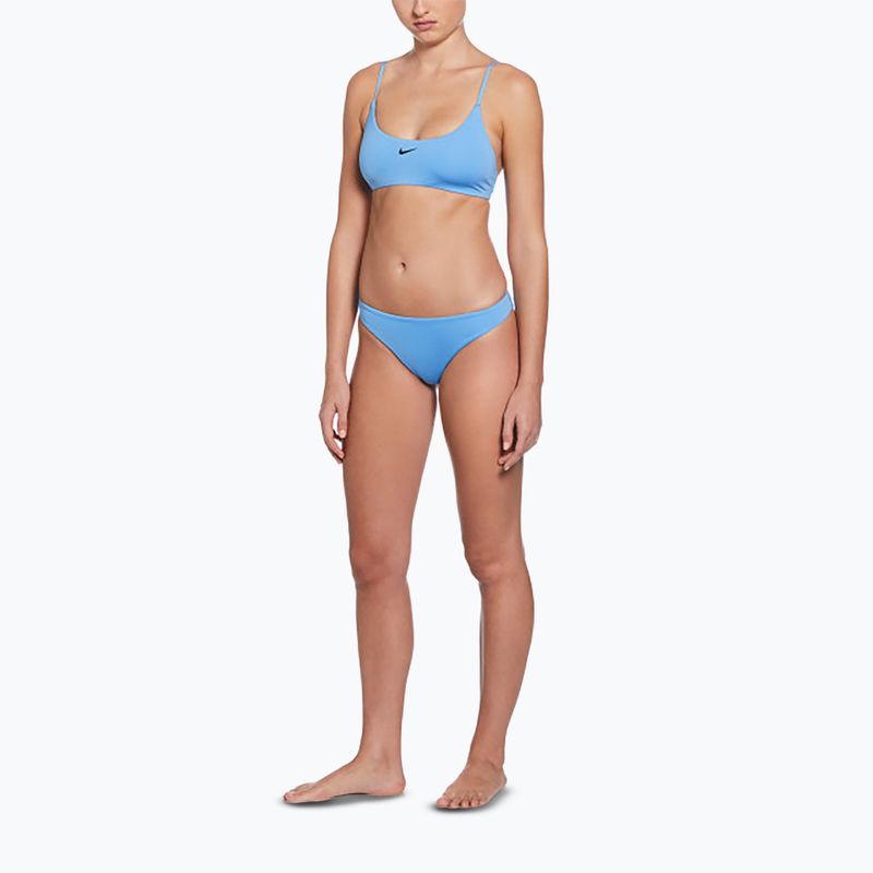 Zweiteiliger Damen-Badeanzug Nike Essential Bralette Bikini universitätsblau 2