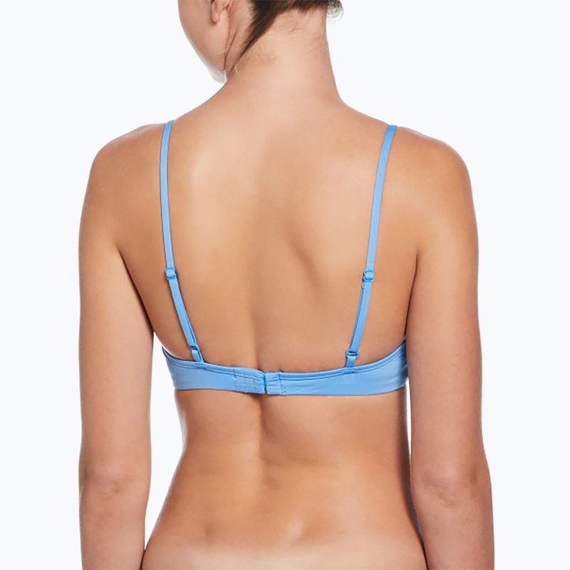 Zweiteiliger Damen-Badeanzug Nike Essential Bralette Bikini universitätsblau 3