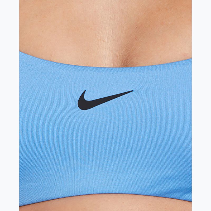 Zweiteiliger Damen-Badeanzug Nike Essential Bralette Bikini universitätsblau 6