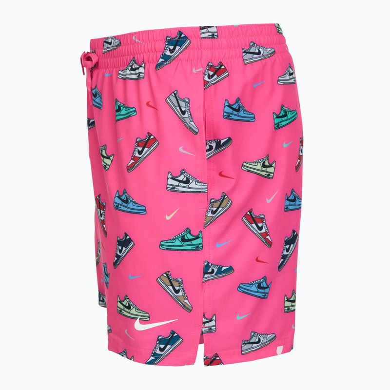 Herren-Badeshorts Nike Multi Print 5" Volley pinksicle 3