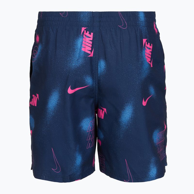 Herren Badeshorts Nike Multi Print 7" Volley midnight navy 2
