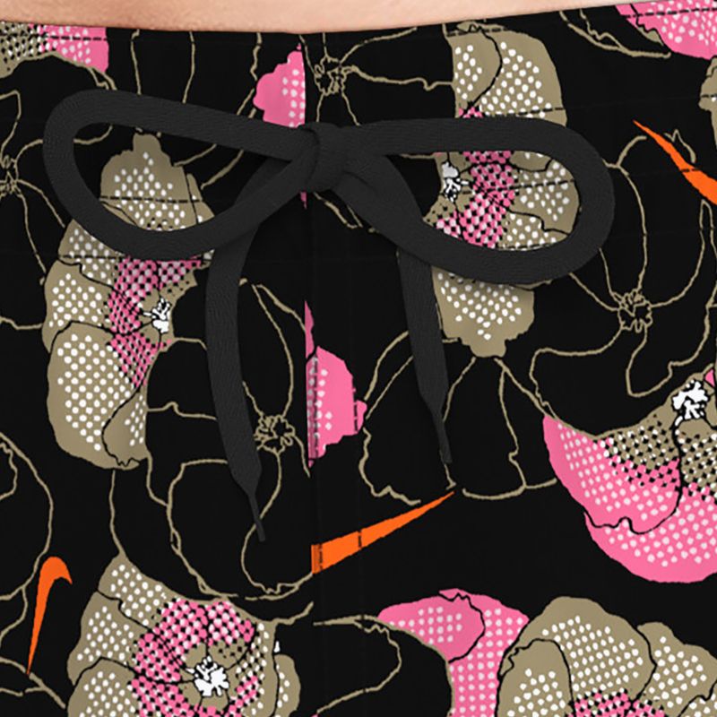 Herren Badeshorts Nike Multi Poppy Print 5" Volley black 5