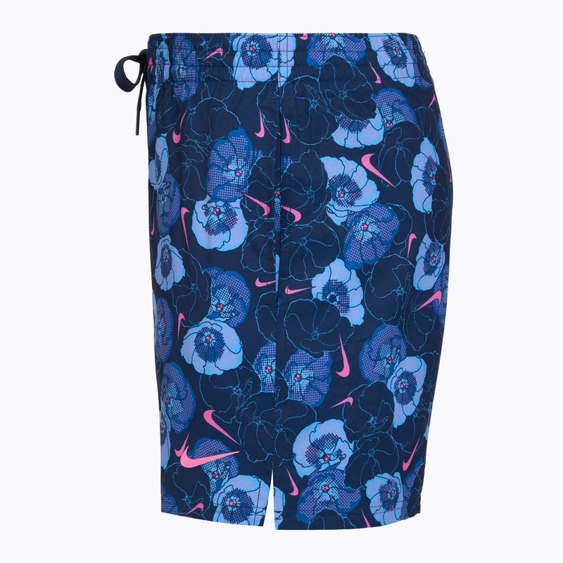 Herren-Badeshorts Nike Multi Poppy Print 5" Volley midnight navy 4