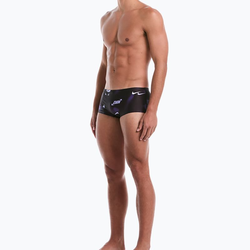 Schwimm-Slips Herren Nike Hydrastrong Square Leg Brief purple 2