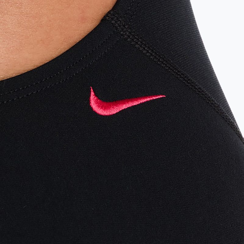 Einteiliger Damen-Badeanzug Nike Hydrastrong Logo Graphic Fastback black 5