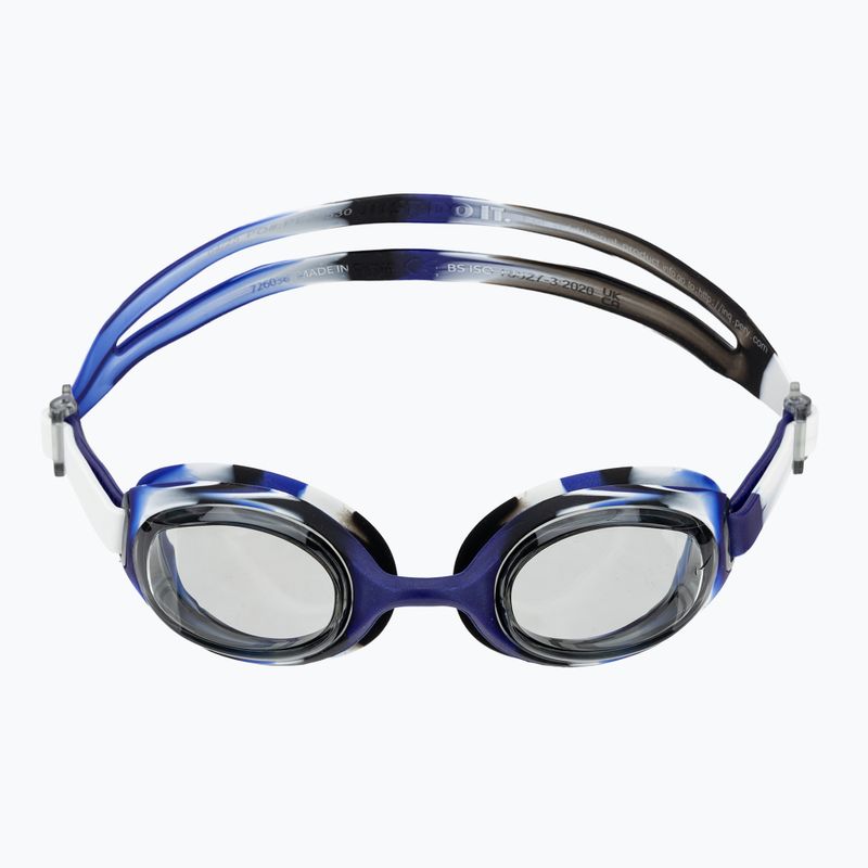 Kinder-Schwimmbrille Nike Hyper Flow blue/white 2