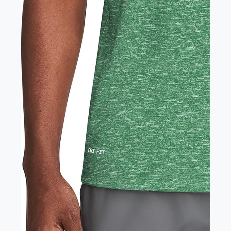 Herren-Schwimmshirt Nike Heather Hydroguard malachite 6
