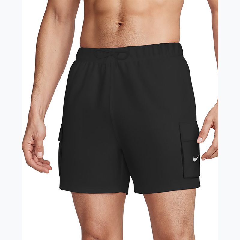 Herren-Badeshorts Nike Voyage Solid Essential 5" Volley black 3