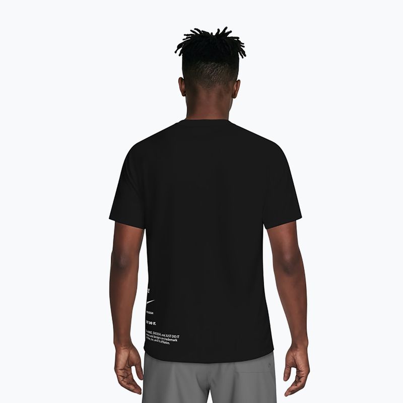 Herren T-Shirt Nike Hydroguard Specs black 3
