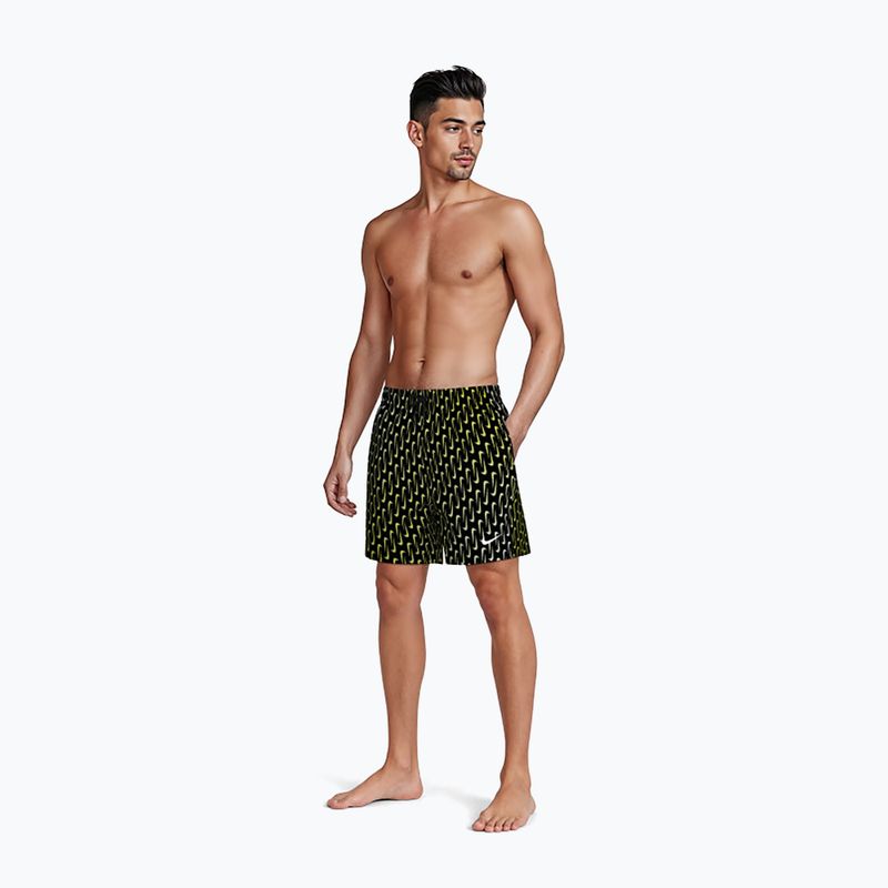 Herren-Badeshorts Nike Breaker Swoosh 5" Volley black 2