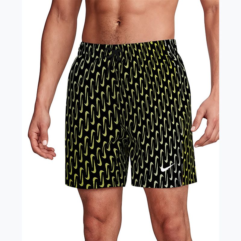 Herren-Badeshorts Nike Breaker Swoosh 5" Volley black 3