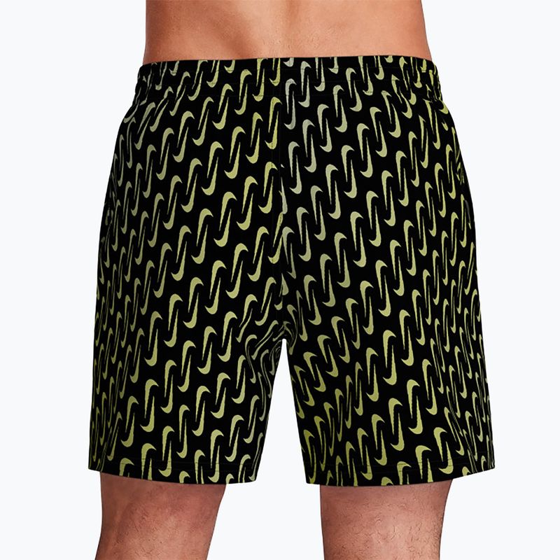 Herren-Badeshorts Nike Breaker Swoosh 5" Volley black 4