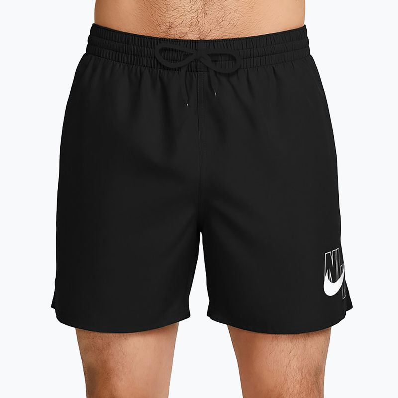 Herren-Badeshorts Nike Lap Logo 5" Volley black 7
