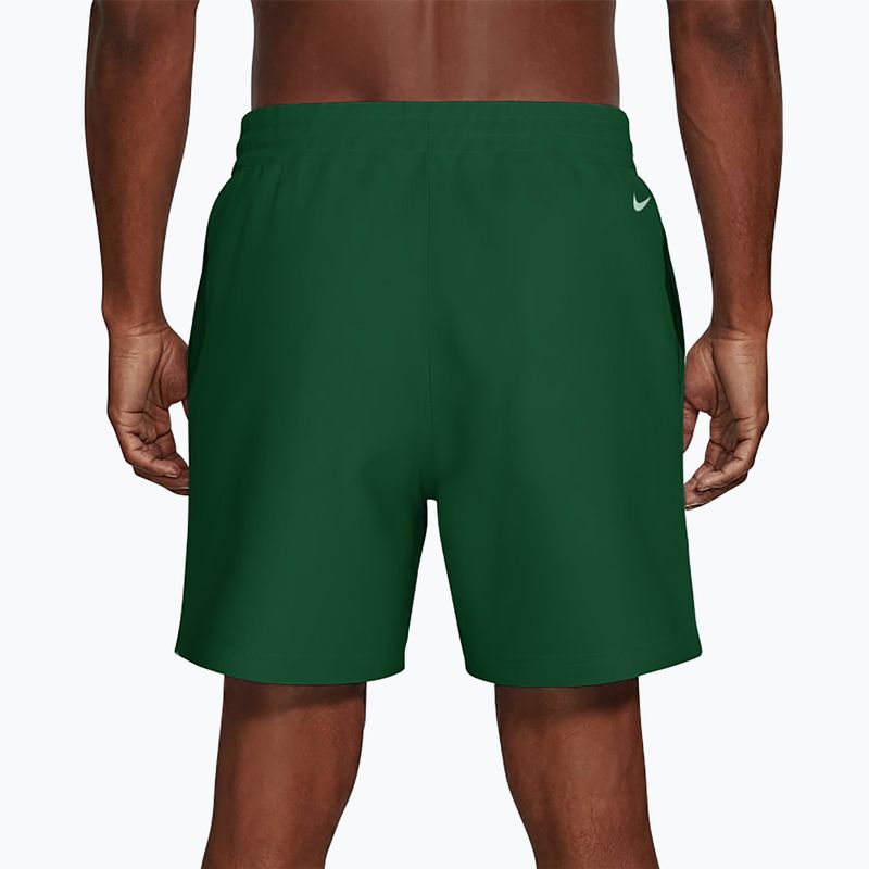 Herren-Badeshorts Nike Lap Logo 5" Volley malachite 4