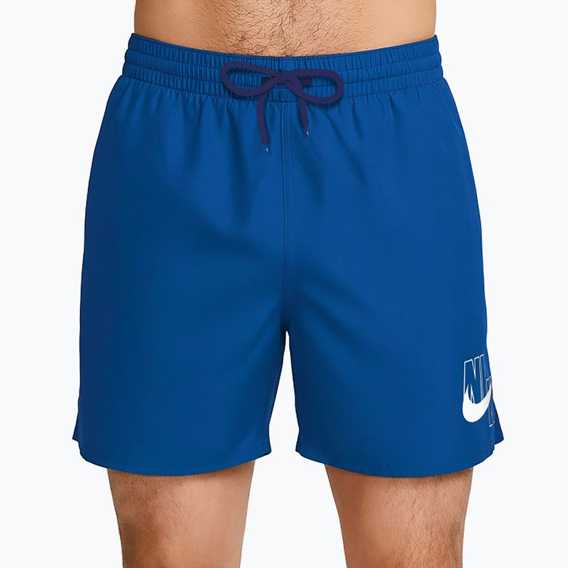 Herren-Badeshorts Nike Logo Lap 5" Volley game royal 7