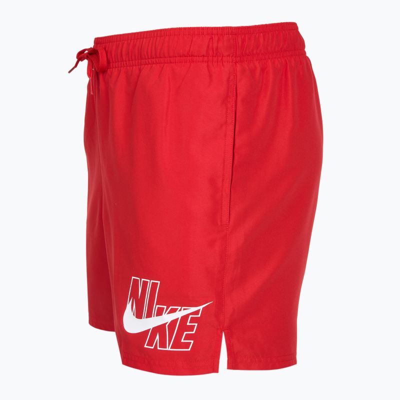 Herren-Badeshorts Nike Logo Lap 5" Volley university red 3