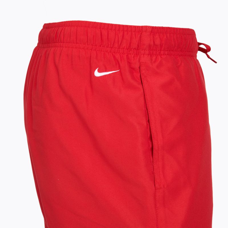 Herren-Badeshorts Nike Logo Lap 5" Volley university red 4