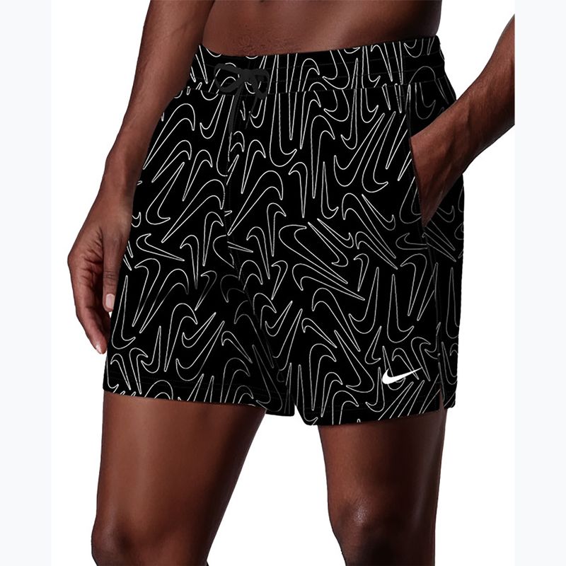 Herren-Badeshorts Nike Breaker Logofetti 5" Volley black 3