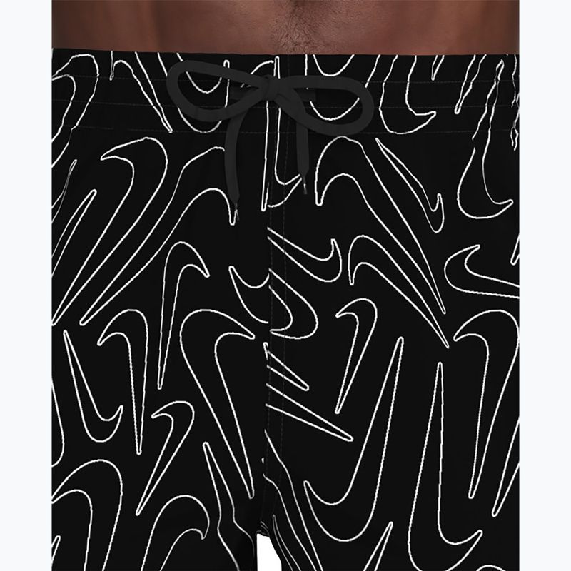 Herren-Badeshorts Nike Breaker Logofetti 5" Volley black 5
