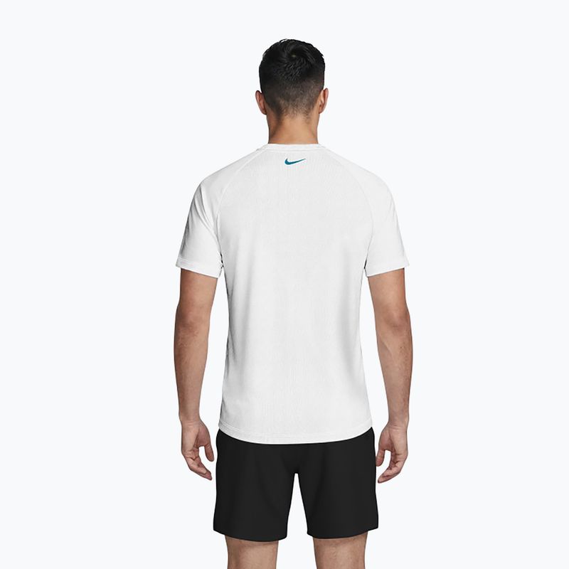 Herren T-Shirt Nike Hydroguard Ocean Merge white 3