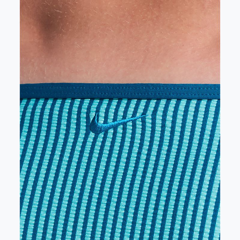 Unterteil des Badeanzugs Nike Ripple Texture Hipster Bikini bleached turquoise 4