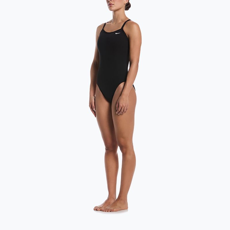 Damen Badeanzug Nike Solid Racerback black 2