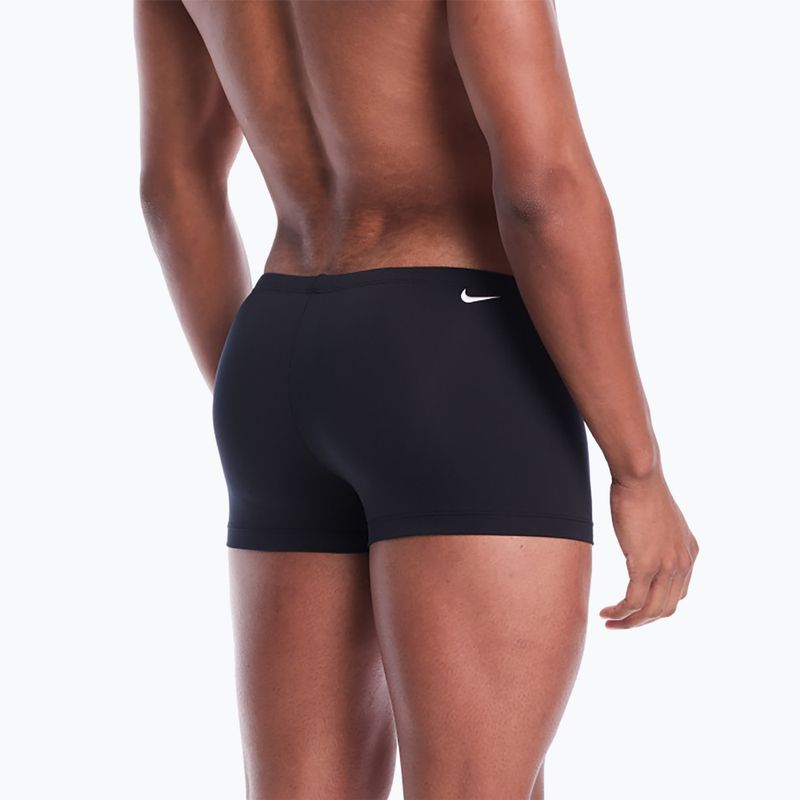Herren-Bade-Boxershorts Nike Logo Graphic Square Leg black 3