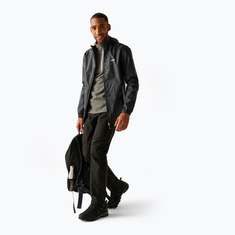 Herren-Regenjacke Regatta Pack-It III seal grey 2