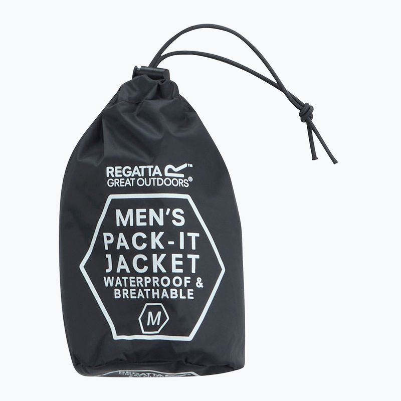 Herren-Regenjacke Regatta Pack-It III seal grey 10