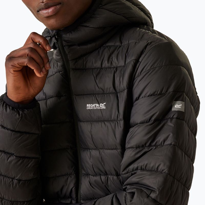Daunenjacke Herren REGATTA Hooded Marizion black 7