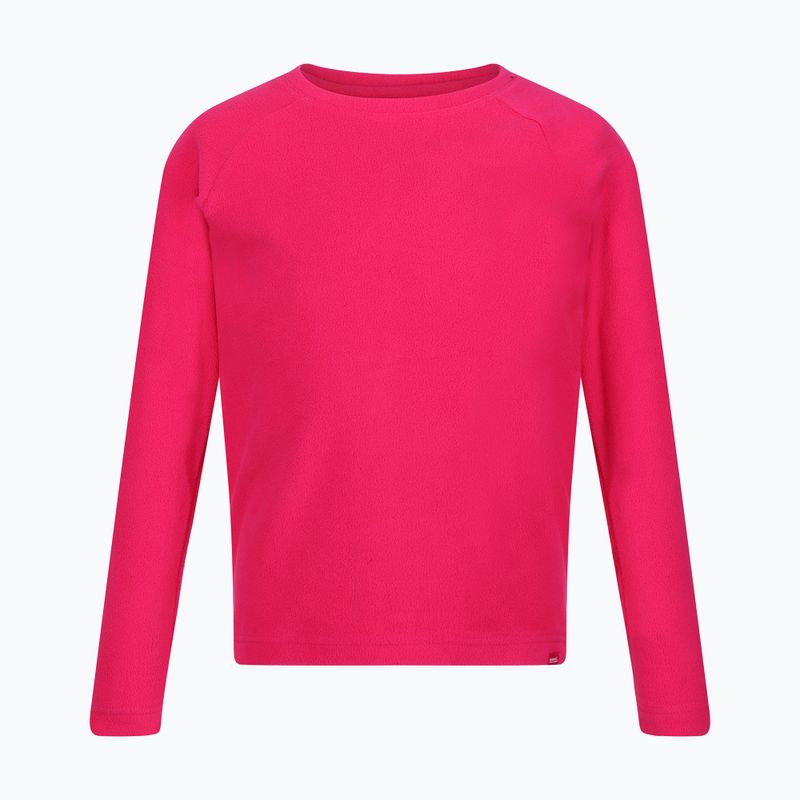 Kinder Thermo-Langarmshirt REGATTA Thermal Baselayer pink potion 6