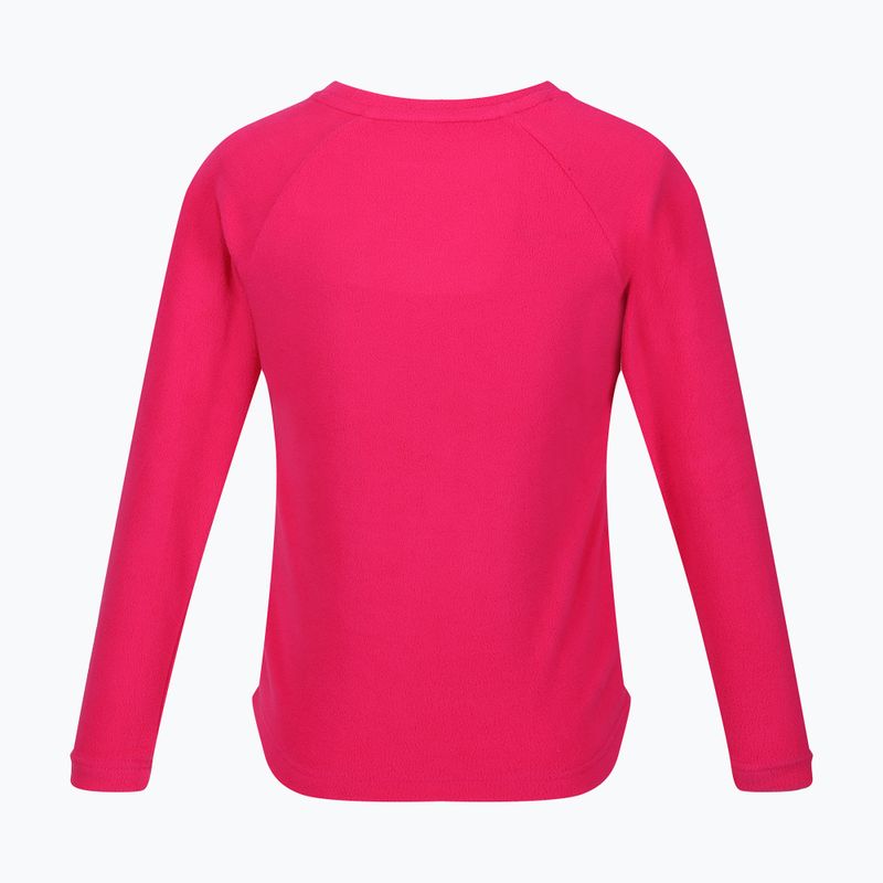 Kinder Thermo-Langarmshirt REGATTA Thermal Baselayer pink potion 7