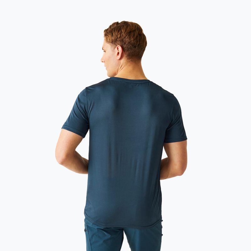 Trekking-Shirt Herren REGATTA Fingal V-Neck moonlight denim 3