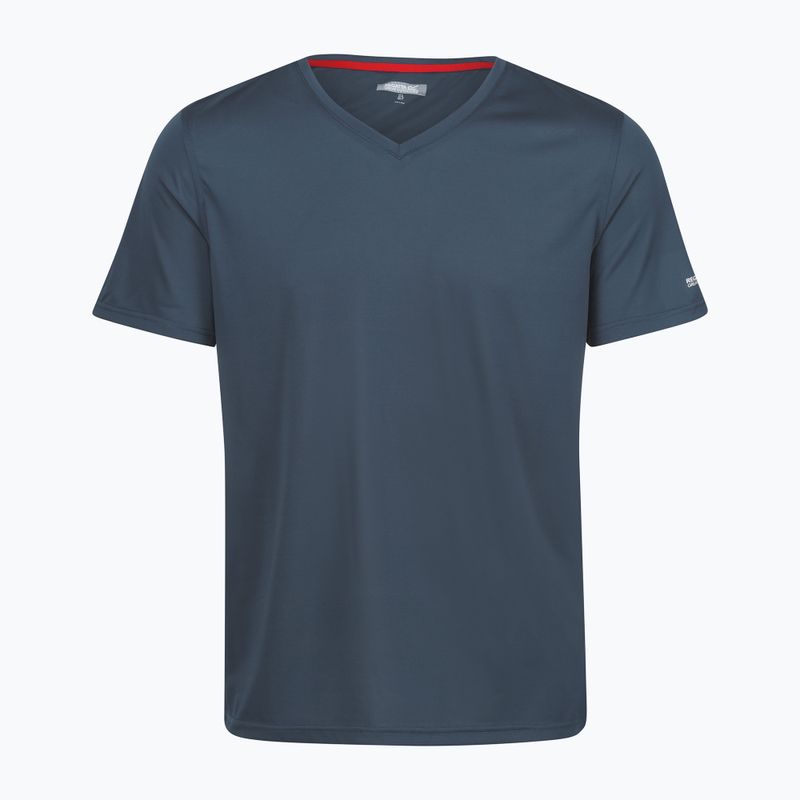 Trekking-Shirt Herren REGATTA Fingal V-Neck moonlight denim 5