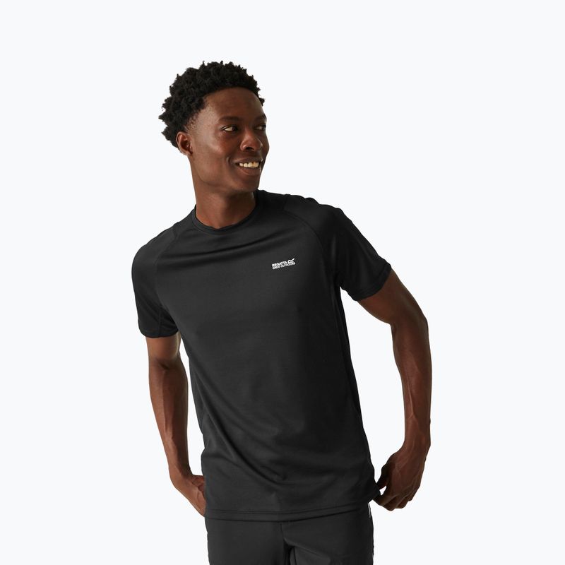 Shirt Herren REGATTA Virda IV black/black