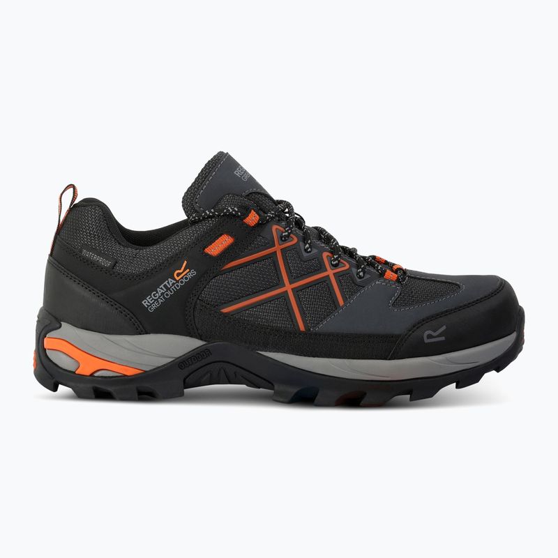 Schuhe Trekking Herren REGATTA Samaris III Low granite/blaze orange 9