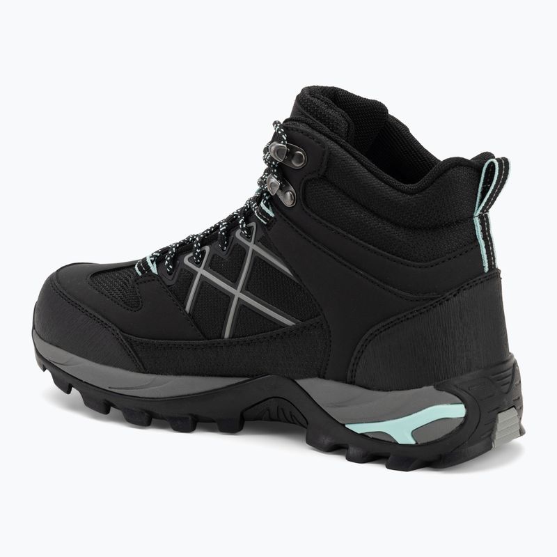 Damen-Trekkingstiefel REGATTA Samaris III schwarz/beached aqua 3